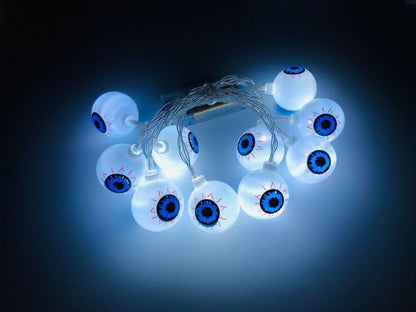 Augapfel LED-Lichtkabel | Halloween Dekoration