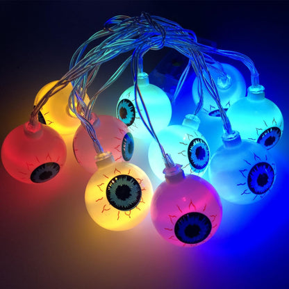 Augapfel LED-Lichtkabel | Halloween Dekoration