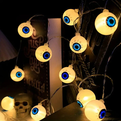Augen Lichterkette | Halloween Dekoration 0