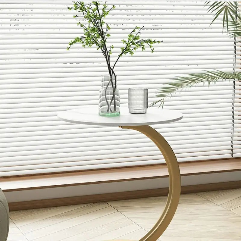 Avelyne | Verstärkter runder Beistelltisch 5