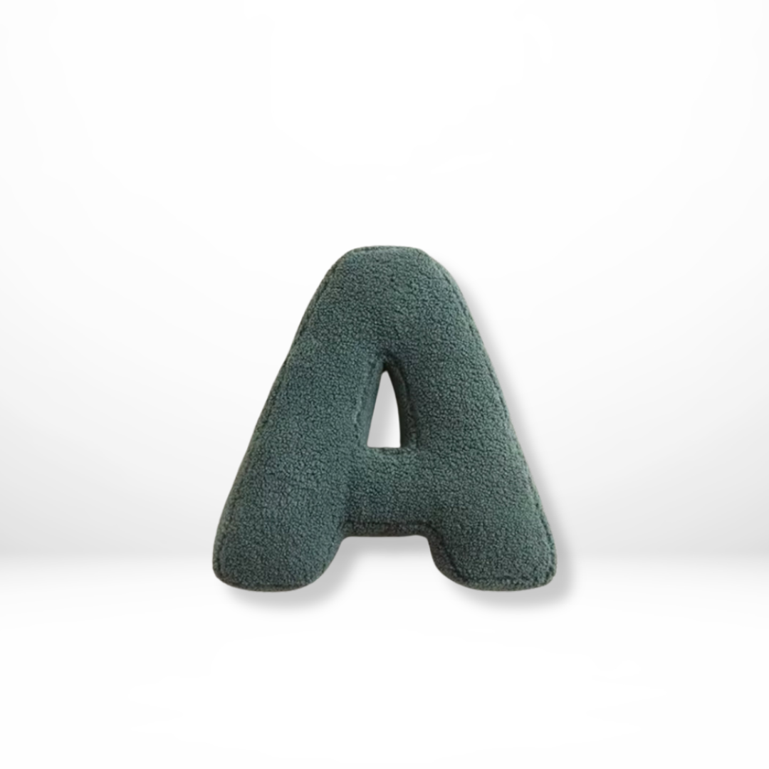 Avenia Samt Kissen A-Z | Dekoratives Wohnaccessoire 0