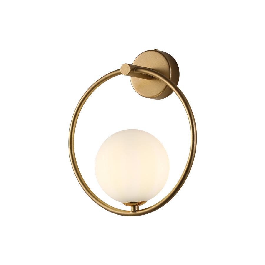 Babette | Moderne Wandleuchte mit Goldfinish 1