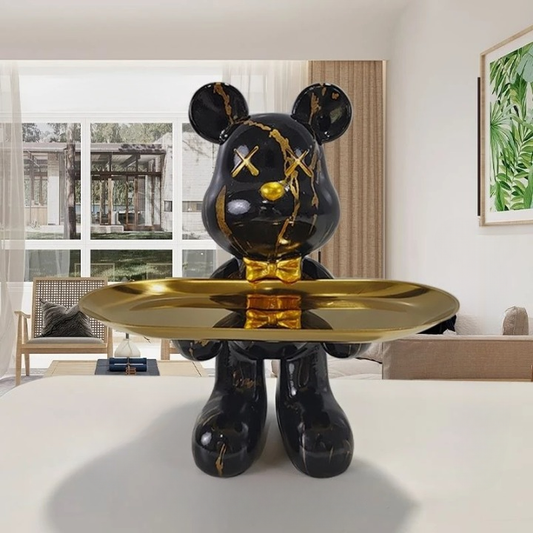 Bärenfigur Mit Schublade | Dekorative Aufbewahrung 20 cm 0