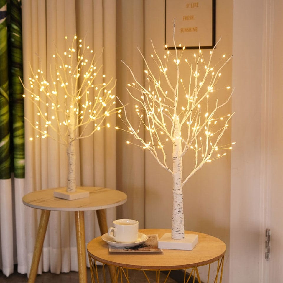 Birkenbaum | Tischlampe mit LED-Beleuchtung 55 cm Warmweiß 1