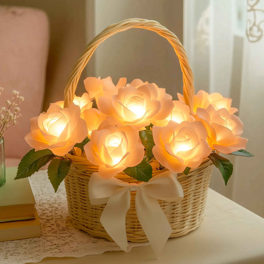 BloomBasket Licht | LED Blumenkorb 0