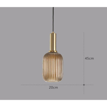 Buntglas Hängelampe | Vintage Pendelleuchte Esszimmer 0