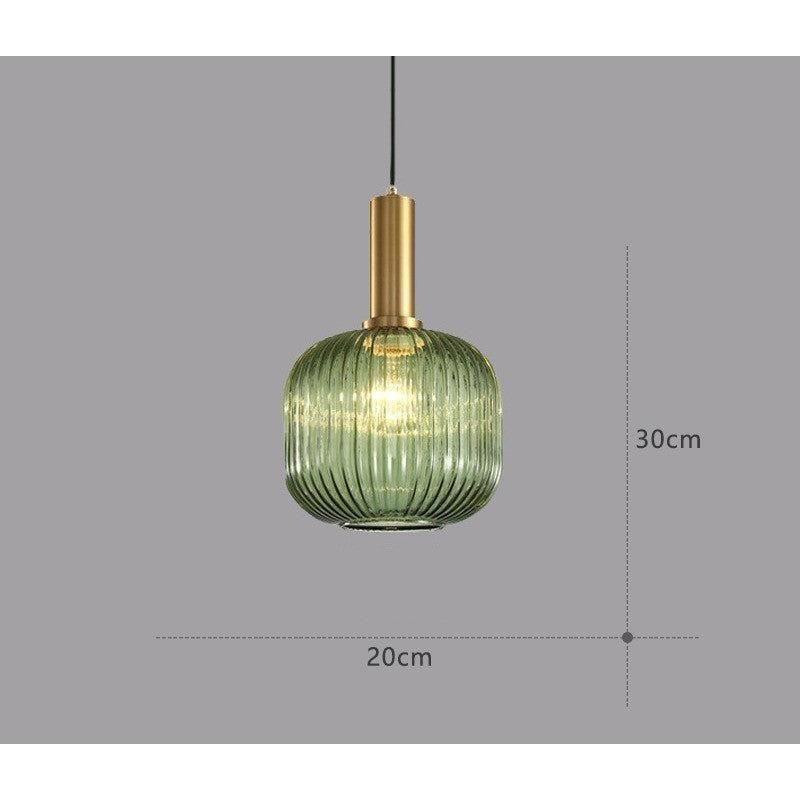 Buntglas Hängelampe | Vintage Pendelleuchte Esszimmer 12