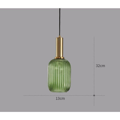 Buntglas Hängelampe | Vintage Pendelleuchte Esszimmer 4