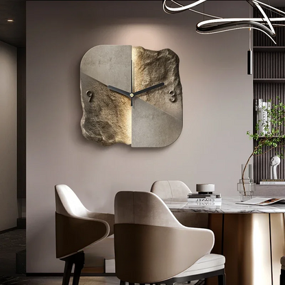 Clockistry | Große Wanduhr Modern 50 cm 3D-Design Hingucker 6