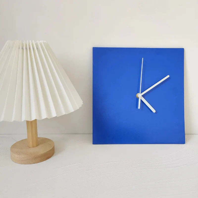 CobaltTick | Wanduhr Modern Kobaltblau 30 cm MDF-Holz 1