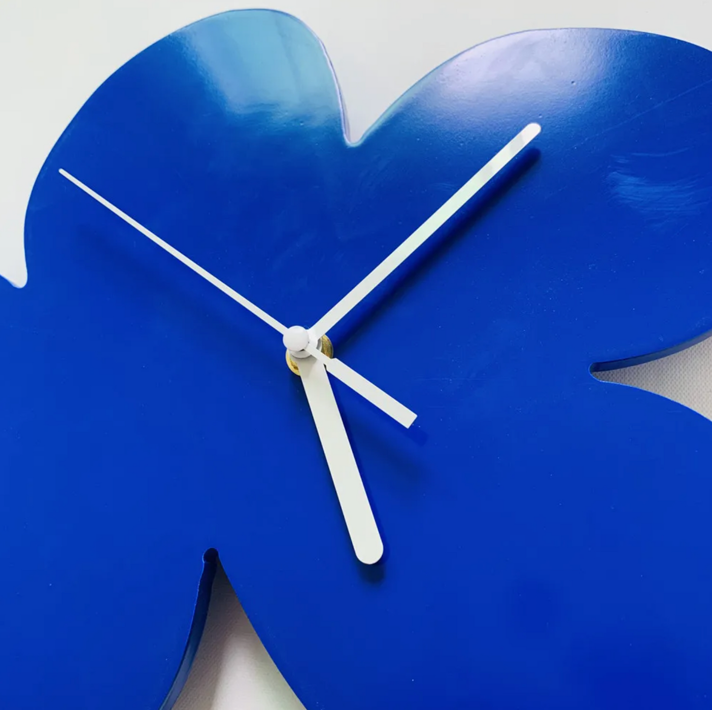 CobaltTick | Wanduhr Modern Kobaltblau 30 cm MDF-Holz 6