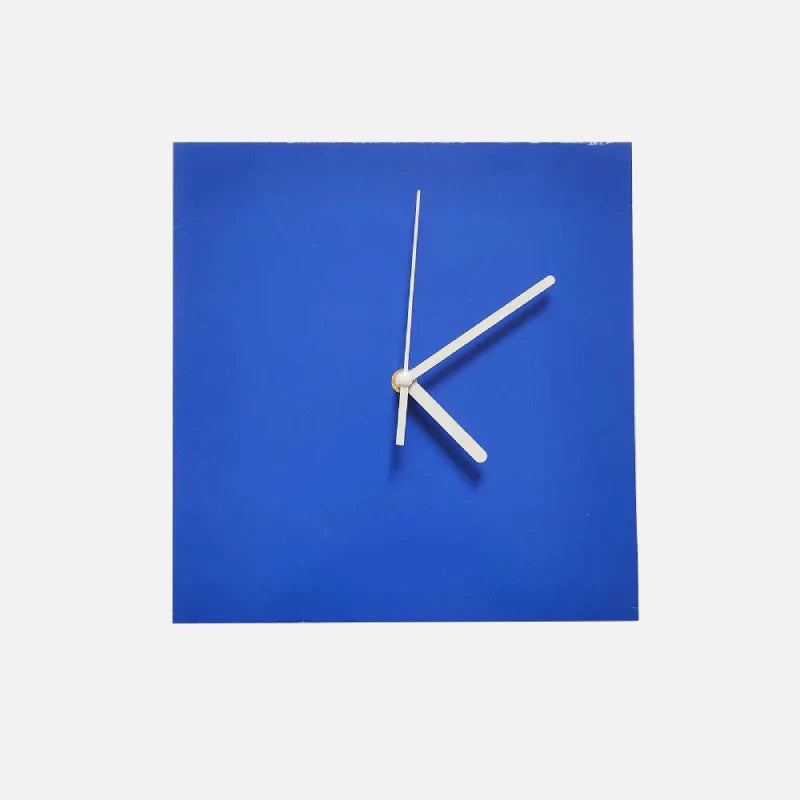 CobaltTick | Wanduhr Modern Kobaltblau 30 cm MDF-Holz 8