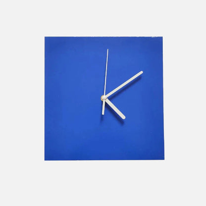 CobaltTick | Wanduhr Modern Kobaltblau 30 cm MDF-Holz 8
