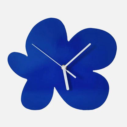 CobaltTick | Wanduhr Modern Kobaltblau 30 cm MDF-Holz 9