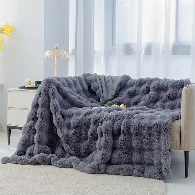 Colin Plüschdecke | Winter Luxe und Superweich 3