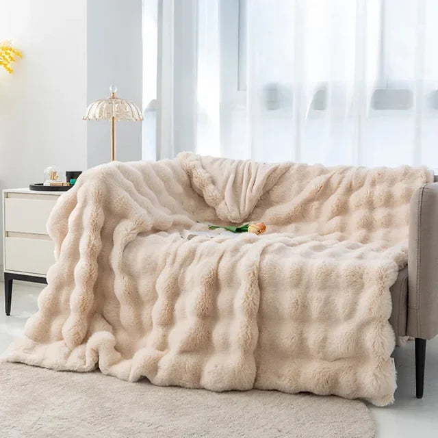 Colin Plüschdecke | Winter Luxe und Superweich 4