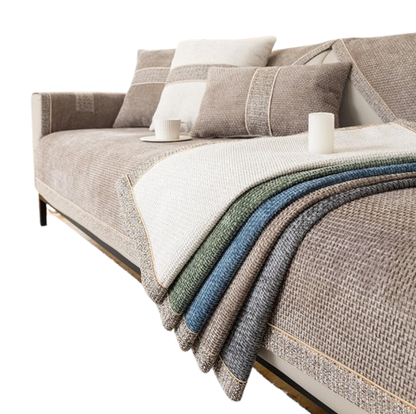 CozyGuard | Bankbezug aus Chenille für stilvollen Schutz 1