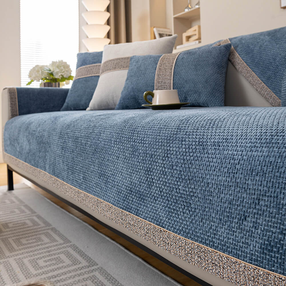 CozyGuard | Bankbezug aus Chenille für stilvollen Schutz 9