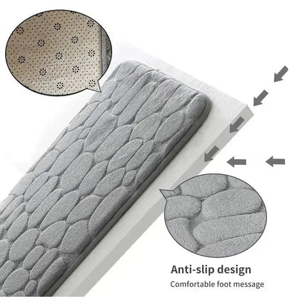 CozyStone | Memory Foam Antirutsch Teppichmatte 60x90 cm 5