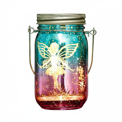 Solar Laterne Outdoor im Mason Jar | Solarlaterne für Garten