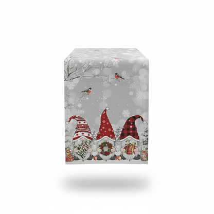 Weihnachtlicher Tischläufer Schneeflocken | Festliche Dekoration