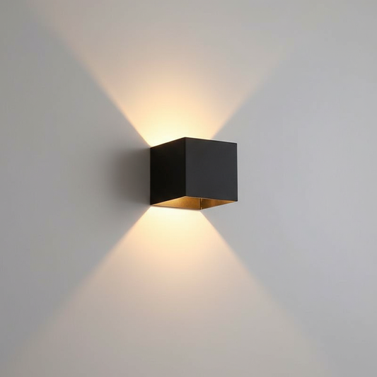 Moderne Aluminium LED Wandleuchte – Wasserdicht