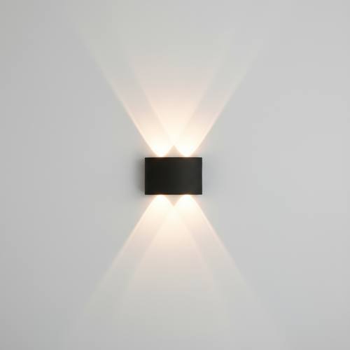 Moderne Wasserdichte LED-Außenwandleuchte aus Aluminium