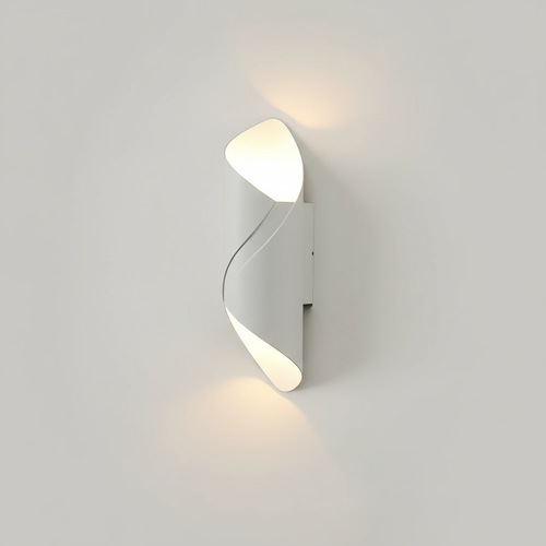 Elegante Wandleuchte | Rostfreies Aluminium