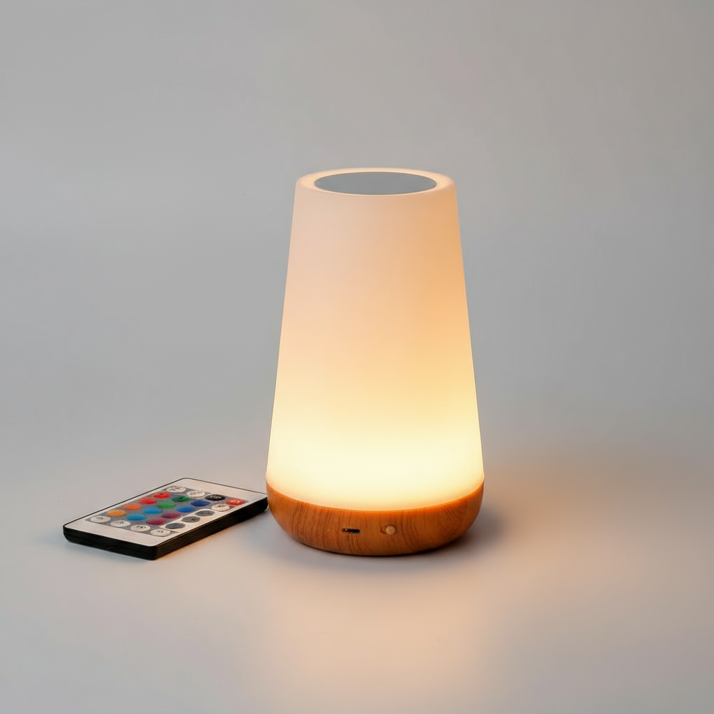 Halina Dimmbar Akku Tischlampe mit Touch-Bedienelement