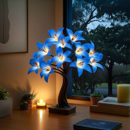 Dämmerungslilienlampe | LED Tischlampe 2
