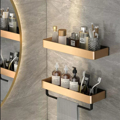 DecoShelf | modernes Wandregal Holz für Badezimmer 1
