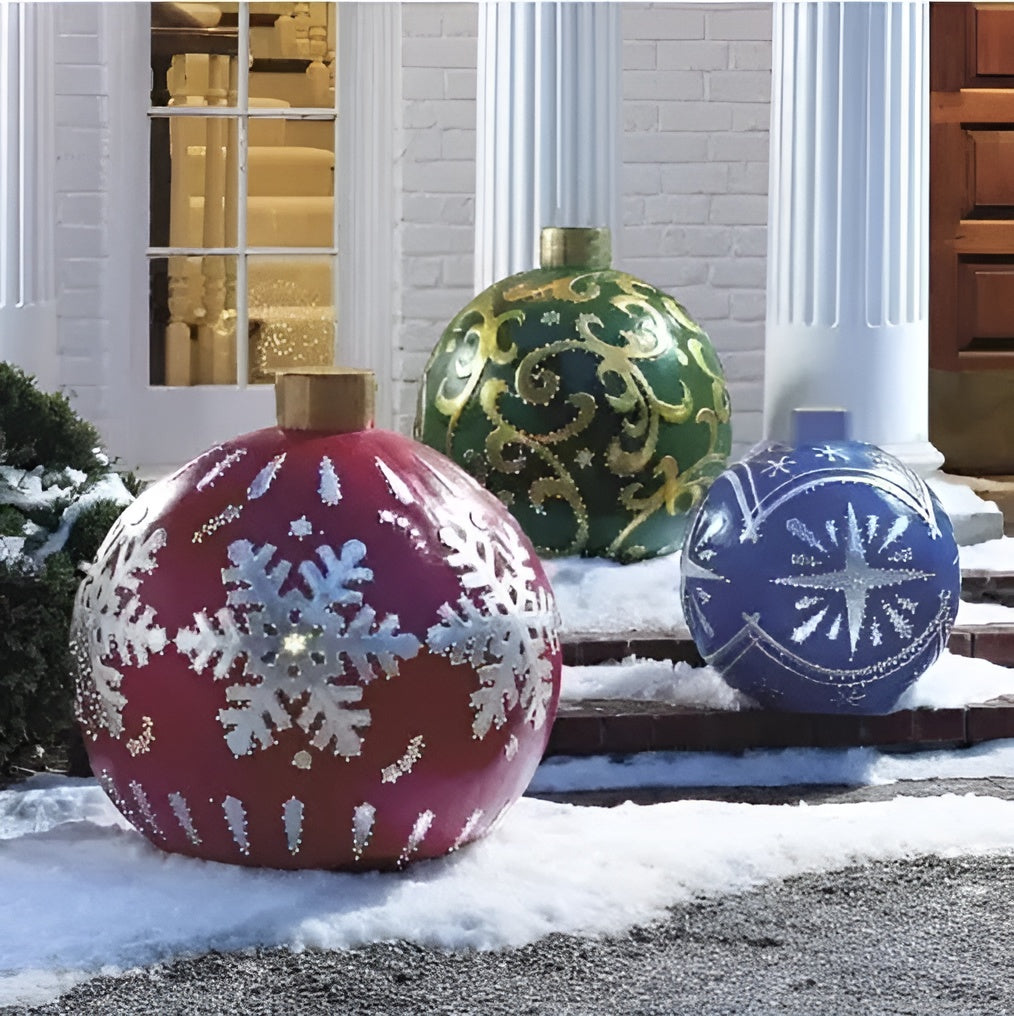 Dekorativer Gartenball | Wetterfeste Partydekoration 60 cm 5
