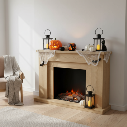 Zestaw świeczników na Halloween | Dekoracyjna dekoracja stołu