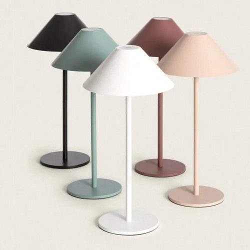 Drahtlose Tischlampe | Minimalistische Akku LED Tischleuchte 0