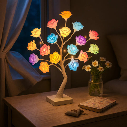 DreamPetal Tree | Stimmungsvolle Blumenlampe Warmweiß 0