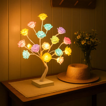 DreamPetal Tree | Stimmungsvolle Blumenlampe Warmweiß 2