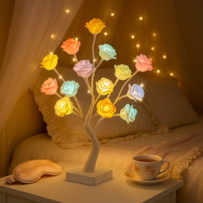 DreamPetal Tree | Stimmungsvolle Blumenlampe Warmweiß 3
