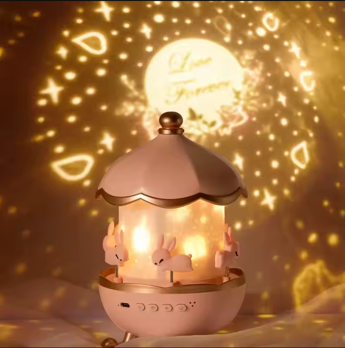 DreamTwirl | Nachtlicht Kinder mit Sternenlicht Projektor 4