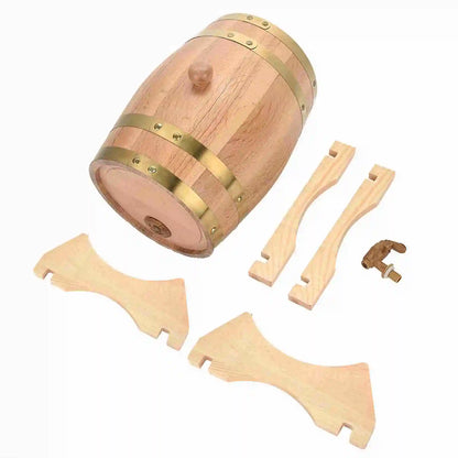 Eichenfass Mit Wasserhahn | Hochwertiges Holzfass Für Spirituosen 8