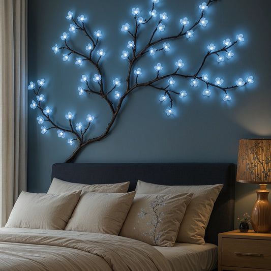 Eisblütenrebe | LED Dekoration für Innenräume 0