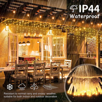 Eiszapfen-LED-Lichterkette | Funkelnde Weihnachtsdekoration 3