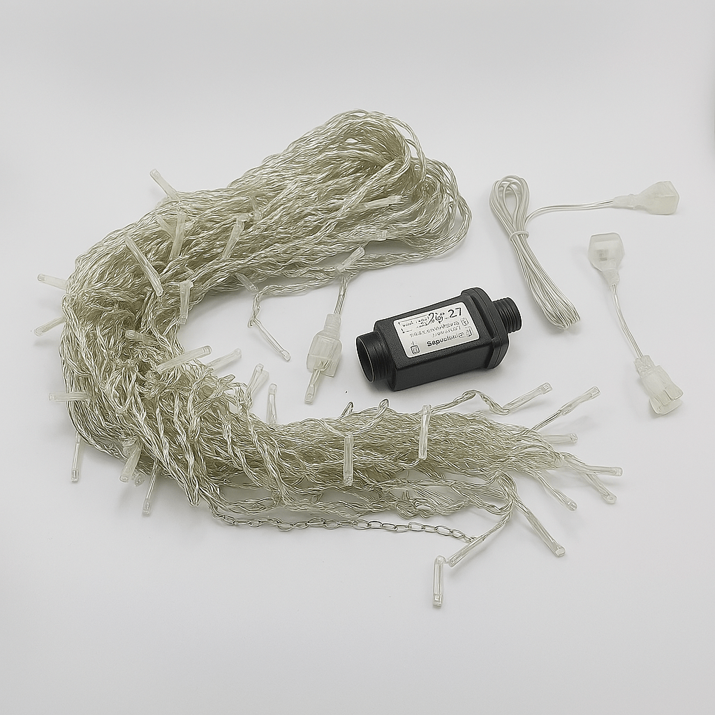 Eiszapfen-LED-Lichterkette | Funkelnde Weihnachtsdekoration 6