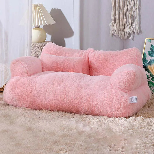 Elegantes Haustiersofa | Komfortables Tiermöbel für Hunde und Katzen 0