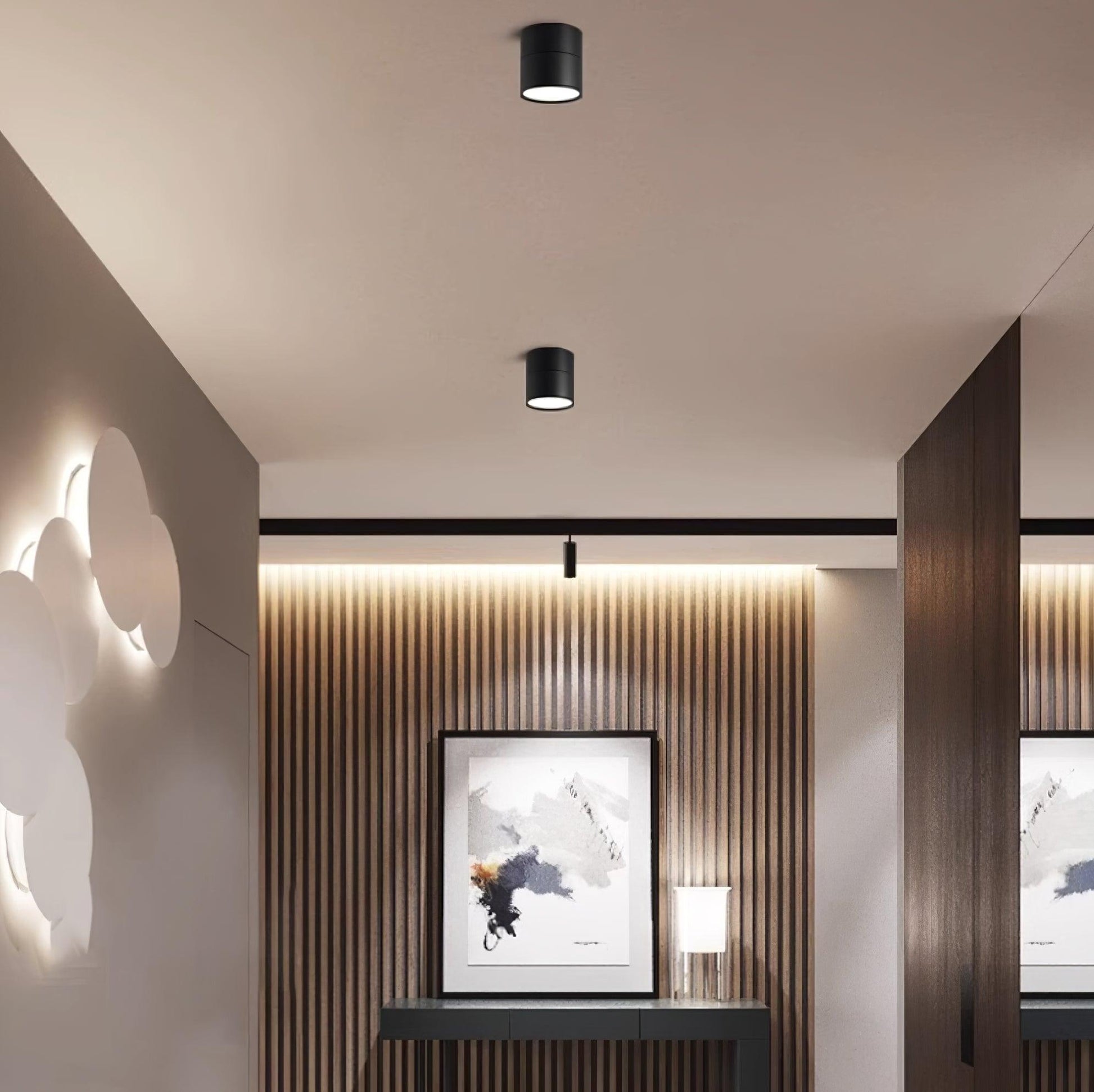 Favilla LED Deckenleuchte mit Verstellbarem Mechanismus – Aluminium, Warmweiß 3000K, Kompakt für Wohnzimmer und Akzentbeleuchtung-3