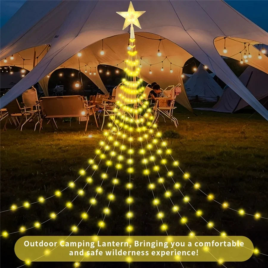 Feenschnur Lichterkette | LED Weihnachtsbeleuchtung Außen 1