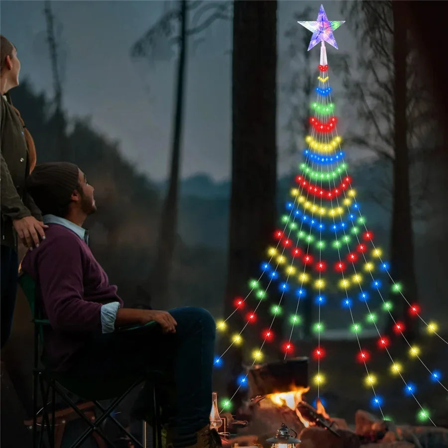 Feenschnur Lichterkette | LED Weihnachtsbeleuchtung Außen 2