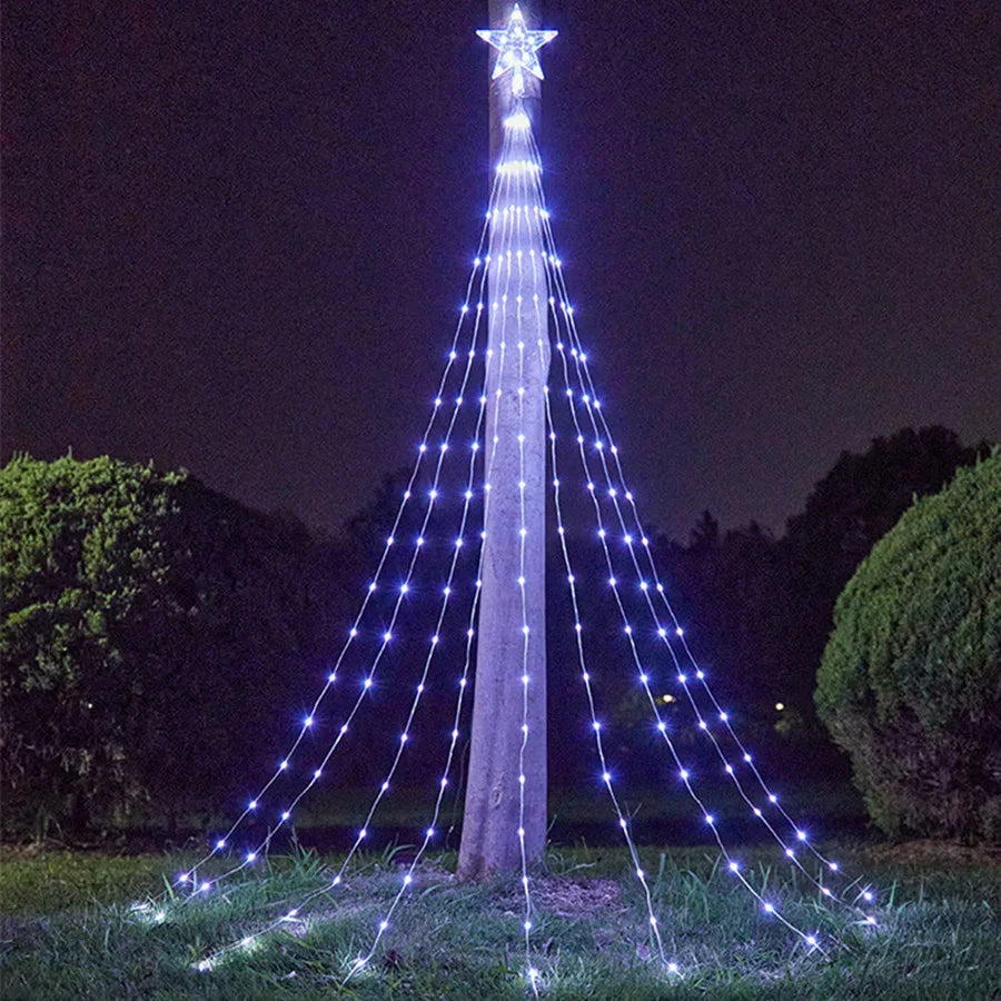 Feenschnur Lichterkette | LED Weihnachtsbeleuchtung Außen 3