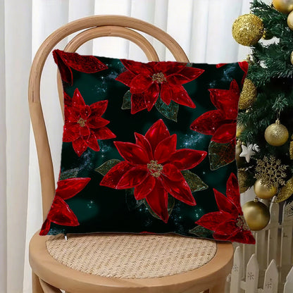 Festliche Weihnachtskissenbezüge 40x40 | Dekokissen Hüllen 5
