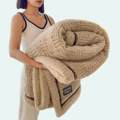 Flauschige Fleece Decke | Weiche Atmungsaktive Wohndecke 1