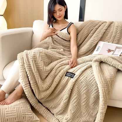 Flauschige Fleece Decke | Weiche Atmungsaktive Wohndecke 2